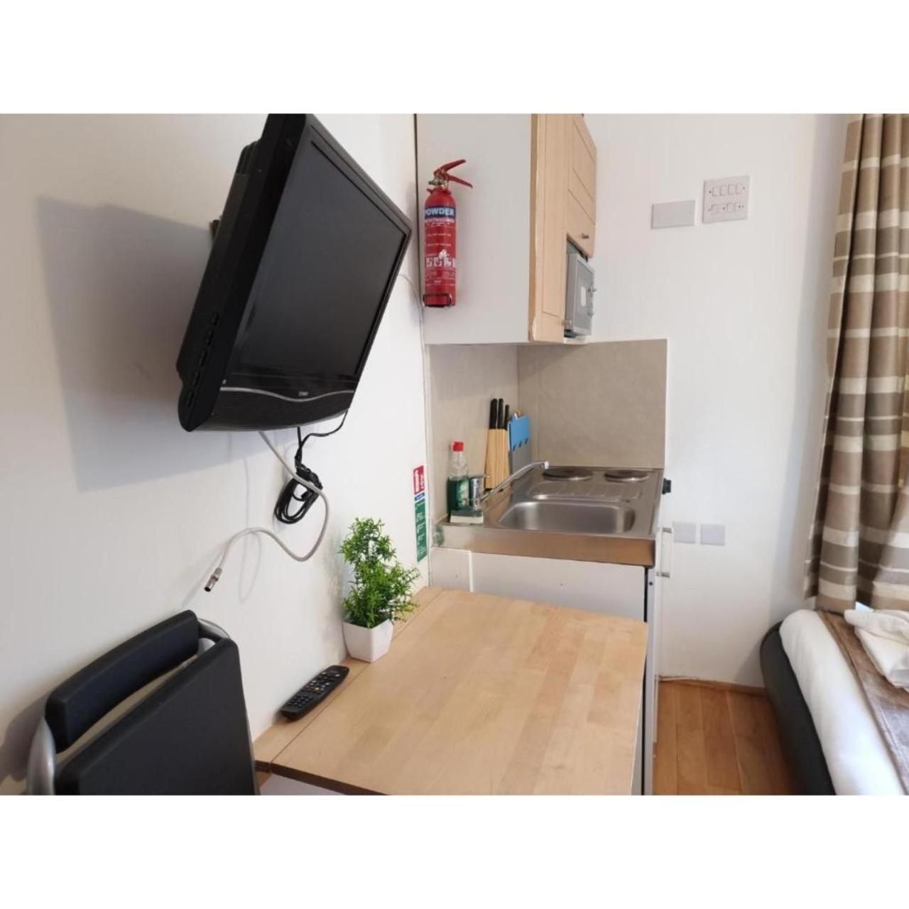 F204-Compact 2Nd Flr Studio Fits 2-Near Hyde Park London Eksteriør bilde